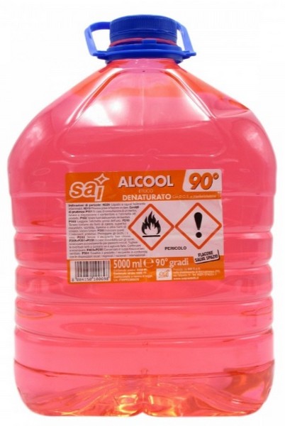 SAI ALCOOL DENATURATO PROFUMATO 90° 500 ML.